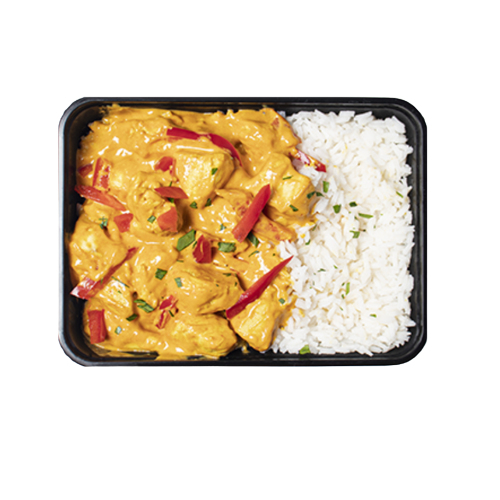 Butter Chicken Rijst Maaltijd