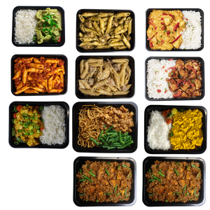 9 Maaltijden + 2 Gratis Surinaamse Nasi - Spiermassa/Droogtrainen