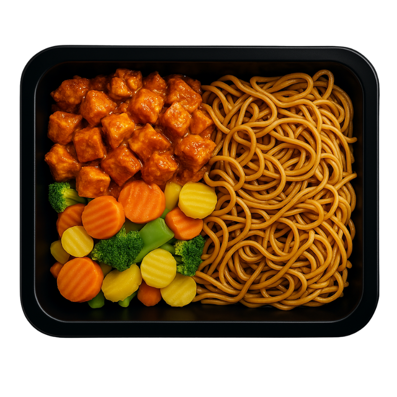 Eiernoodles Groente Chicken Tikka