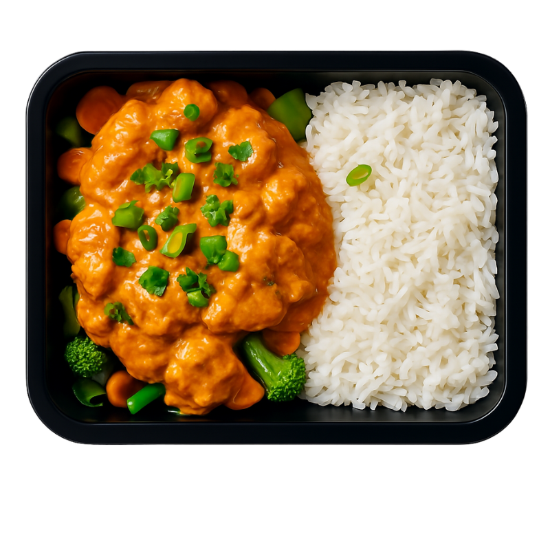 Eiernoodles Kipfilet Paprika