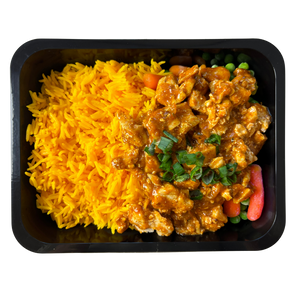 Chicken Madras Gele Rijst