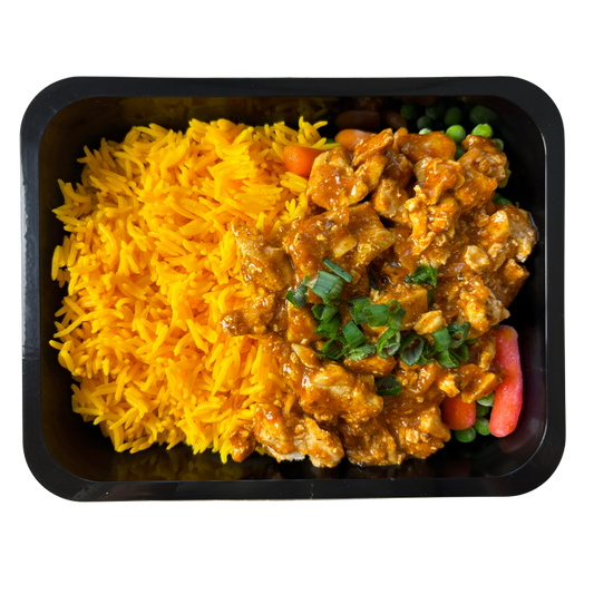 Chicken Madras Gele Rijst