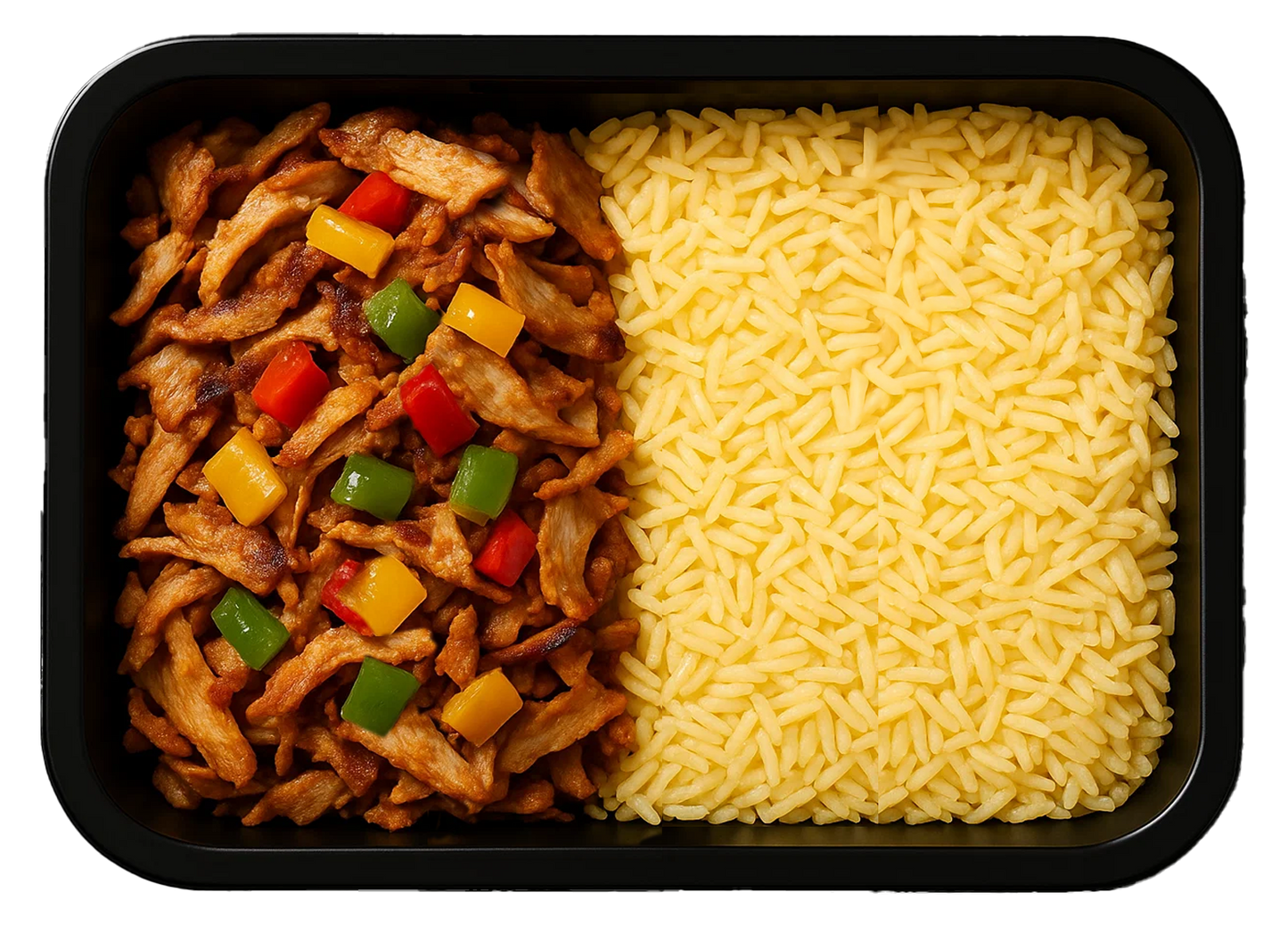 Kip Doner Rijst Verse Paprika